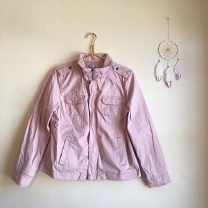 Ruffhewn rose pink jacket